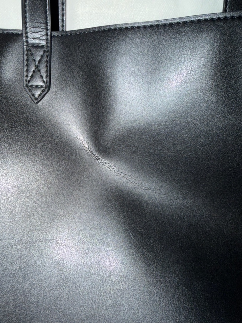 Madewell Black Vegan Leather Tote - Picture 6 of 10